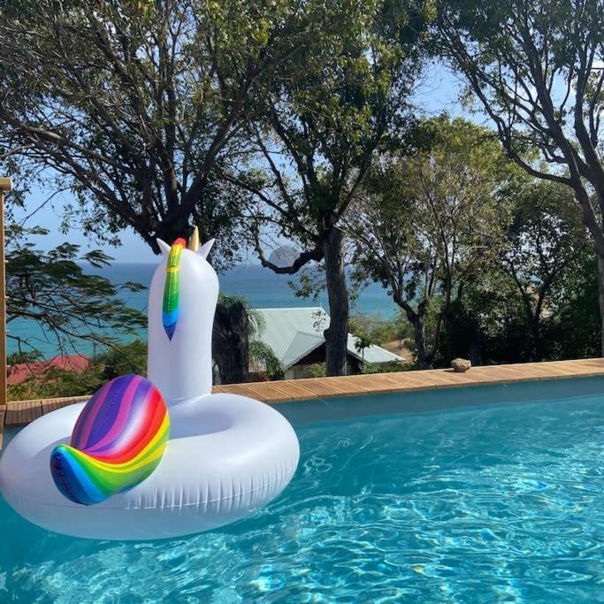 Le Caillou *** Belle Villa, 4 Chambres, Piscine, Vue Mer *** Le Diamant Exteriér fotografie